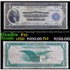 1918 $1 National Currency "Flying Eagle" Federal Reserve Bank of Chicago, IL F-727 Grades f+