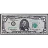 Image 2 : **Star Note** 1963a $5 Green Seal Federal Reserve Note  Grades Gem+ CU