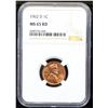 Image 2 : NGC 1962-d Lincoln Cent 1c Graded ms65 rd By NGC
