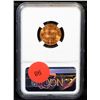 Image 3 : NGC 1968-d Lincoln Cent 1c Graded ms66 rd By NGC