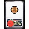 Image 3 : NGC 1957-d Lincoln Cent 1c Graded ms65 rd By NGC