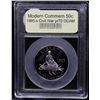 Image 2 : Proof 1995-S Civil War Modern Commem Half Dollar 50c Graded GEM++ Proof Deep Cameo By USCG