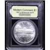 Image 2 : 1997-P Botanic Garden Modern Commem Dollar $1 Graded ms70 By USCG