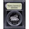 Image 2 : Proof 1994-P Women Veterans Modern Commem Dollar $1 Graded GEM++ Proof Deep Cameo By USCG