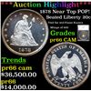 Proof ***Auction Highlight*** 1878 Twenty Cent Piece Near Top POP! 20c Graded pr66 CAM by SEGS (fc)