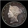 Image 2 : Proof ***Auction Highlight*** 1873 Pattern Trade Dollar J-1276 TOP POP! $1 Graded pr65 CAM By SEGS (