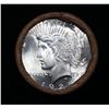 Image 2 : ***Auction Highlight*** Full solid date Uncirculated 1925-p Peace silver dollar roll, 20 coins (fc)