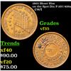 Image 1 : 1863 Shoot Him on the Spot Dix Civil War Token F-207/409a 1c Grades vf++