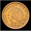 Image 2 : 1863 Shoot Him on the Spot Dix Civil War Token F-207/409a 1c Grades vf++
