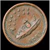 Image 2 : 1864 Our Navy Civil War Token F-241a/336 1c Grades Choice AU