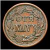 Image 3 : 1864 Our Navy Civil War Token F-241a/336 1c Grades Choice AU