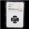 Image 2 : Proof NGC 1963 Roosevelt Dime 10c Graded pr67 By NGC