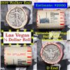 ***Auction Highlight*** Old Casino 50c Roll $10 Halves Las Vegas Casino Horseshoe 1929 Walker & D B