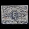 Image 2 : 1863 US Fractional Currency 5c Third Issue fr-1238 Spencer M. Clark Grades f+