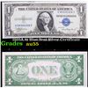 1935A $1 Blue Seal Silver Certificate Grades Choice AU