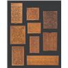 Image 1 : GROUP OF NINE (9) EARLY OA MASTER PATTERN - CLASSICAL PANEL CARVINGS