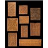 Image 2 : GROUP OF NINE (9) EARLY OA MASTER PATTERN - CLASSICAL PANEL CARVINGS