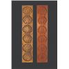Image 1 : PAIR OF EARLY OA SCALLOP SHELL WALL TRIM