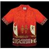 Image 1 : MOD HAWAIIAN OUTRIGGER PATTERN MEN'S SHIRT