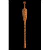 Image 1 : #310 "TAHITIAN CEREMONIAL PADDLE" MASTER PATTERN CARVING