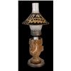Image 1 : #1414 SOLOMON ISLAND WARRIOR HEAD PROTOTYPE TABLE LAMP