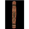 Image 1 : #459 ABORIGINAL "GOANNA SHIELD" - IGUANA FIGURE WALL SAMPLE
