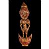 Image 1 : #406 "NEW GUINEA SKULL HOOK" SEPIK RIVER MASTER PATTERN CARVING