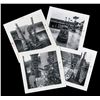 Image 1 : SET OF FOUR (4) 4 B&W INSTALLATION PHOTOS OF "THE TROPICS" - PALM SPRINGS, CA