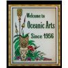 Image 1 : FRAMED OA FRONT DESK WELCOME SIGN