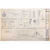 Image 1 : SET OF TWO (2) SEAWORLD ORLANDO RESTAURANT LIGHTING DESIGN BLUEPRINTS