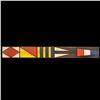 Image 1 : OA NAUTICAL FLAG TRIM PANEL