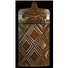 Image 1 : #414 "NEW CALEDONIA TABOO" MASTER PATTERN CARVING.