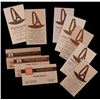 Image 1 : SET OF TEN (1O) EARLY OCEANIC ARTS/PRODUCTION WOODCARVING BUSINESS CARDS.