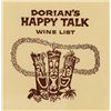 Image 2 : DORIAN'S RESTAURANT TIKI MENU with WINE LIST.