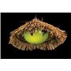 Image 1 : SEA & JUNGLE - GREEN FLOAT AND TAPA LAMP.