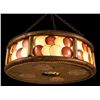 Image 1 : #2319-A "SEASHELL LIGHT" OA LAMP "SUN & MOON".