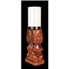 Image 1 : #1401 "THE MAORI" TABLE LAMP BASE - STYLE A.