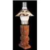 Image 1 : #1401 DOUBLE MAORI TABLE LAMP - STYLE F.