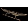 Image 1 : OCEANIC ARTS LUAU RENTAL SAMOAN OUTRIGGER CANOE