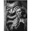 Image 2 : FAMOUS "BIG SMILEY" OA TIKI CARVING FROM "THE ISLANDER" - FEATURED IN LIFE MAGAZINE.