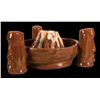 Image 1 : PROTOTYPE TRI-AKU-AKU MOAI VOLCANO SCORPION BOWL - OA SAMPLE.