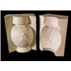 Image 2 : OCEANIC ARTS INTER-ISLAND RESORTS SAMOAN TURTLE MUG - MASTER MOLD SET with UNGLAZED MOLD PULL MUG