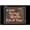 Image 1 : NAUTICAL DECOR THEMED SIGNAGE - CAPT GEORGE QUAYLE - ISLE OF MAN 1791.