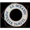 Image 1 : S.S. OCEANIC PAPEETE TAHITI LIFE PRESERVER.