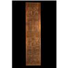 Image 1 : OA STUNNING DOUBLE IMAGE TAHITIAN WALL PANEL CARVING.