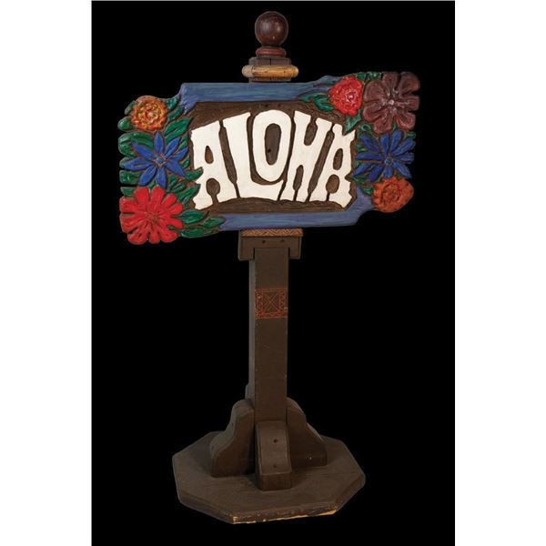 "ALOHA" SIGN.