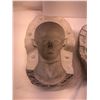 Image 1 : SNOWPIERCER female head mold with slit throat - made from stone 