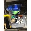 Image 1 : Blue & Green screen Fabric + Paint hoods, various blank suits. - + Misc. Special effects supplies.