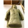 Image 1 : Generic Male Half Body Falt on back made of fiberglass