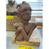 Image 1 : Old Fantasy man creature clay sculpture